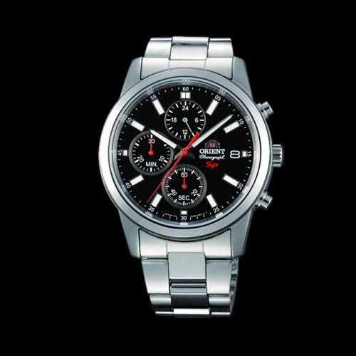 ORIENT: Quartz Sports Watch, Metal Strap - 42.0mm (KU00002B)